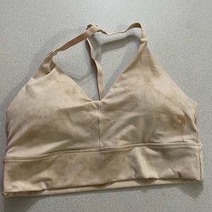 Alphalete alphalux wonder bra hazelnut